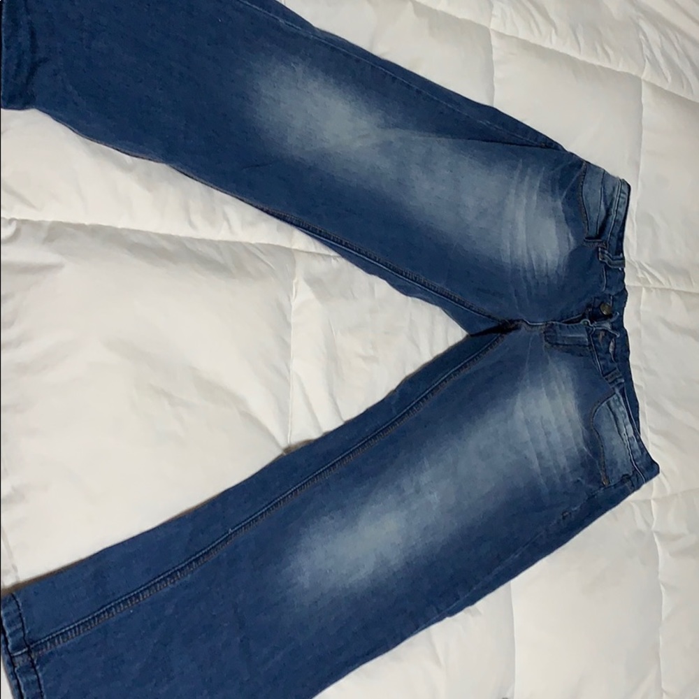 38x30 jeans I think black x brand